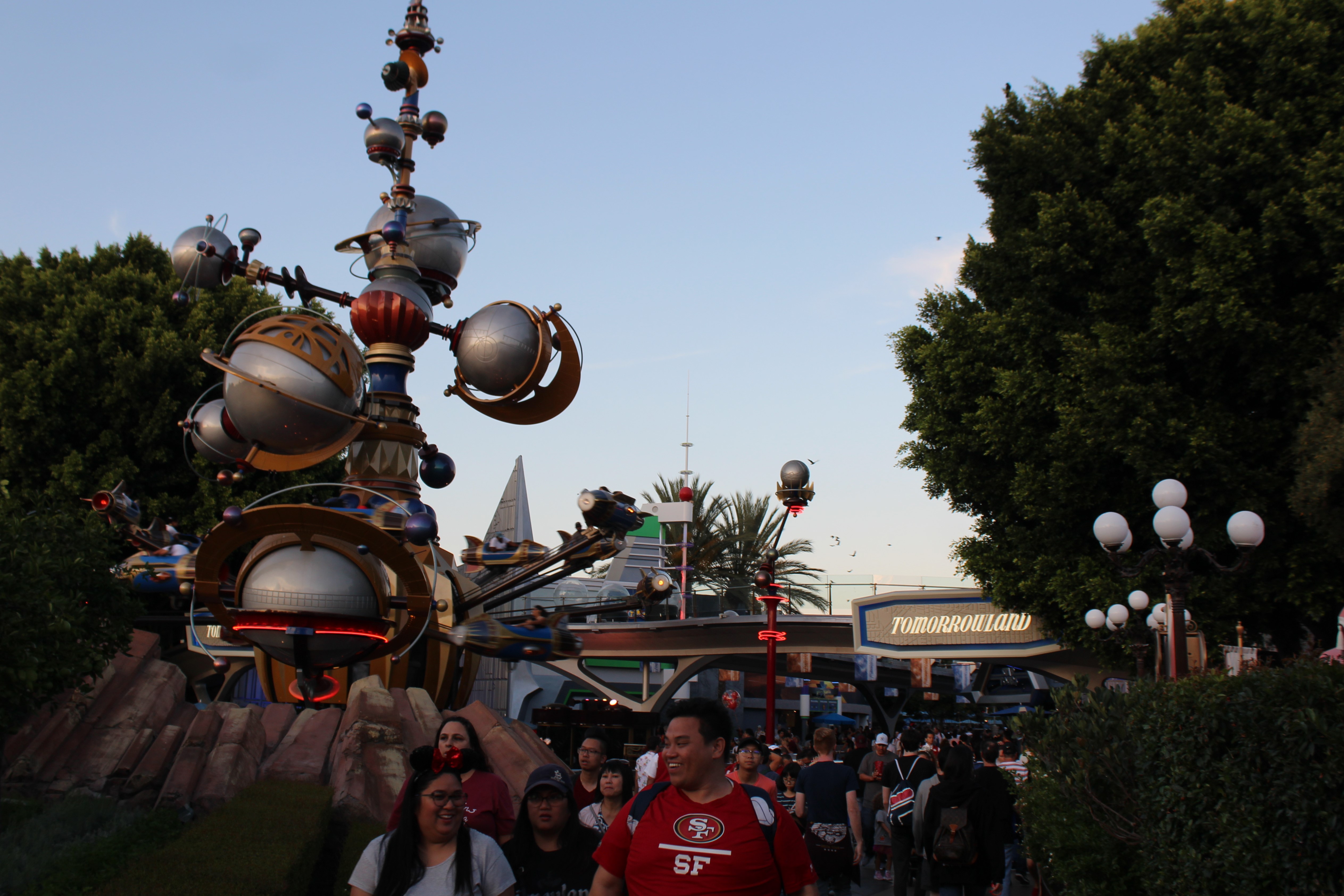 Tomorrowland Entrance, Disneyland