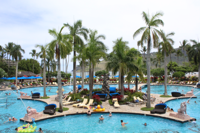 Additional angle of the pool at Marriot Resort and Spa, Lihue.