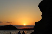 Laguna Beach at Sunset, Laguna Beach, California